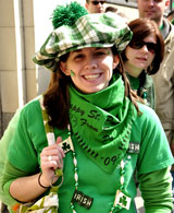 photo:  pretty girl at the parade