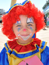 photo:  Young clown