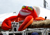 photo:  Giant stuffed crab