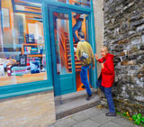 photo:  Paddy by mural