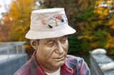 photo:  Seward Johson's MIDSTREAM sculpture