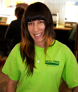photo:  Pretty counter girl at Brock Farms