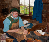 photo:  Shoemaker at Sturbridge Villge